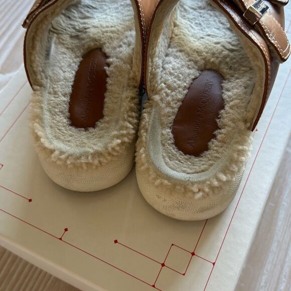 Alexander McQueen Shearling Lined Hybrid Sandal size 37 - Picture 7 of 12
